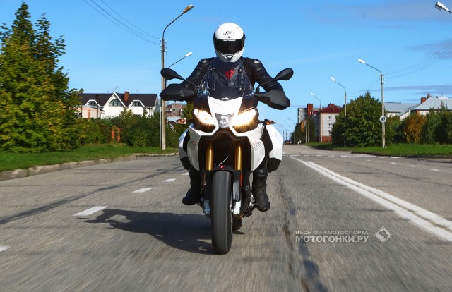 Тест-драйв APRILIA Caponord 1200 Travel Тест-драйв APRILIA Caponord 1200 Travel