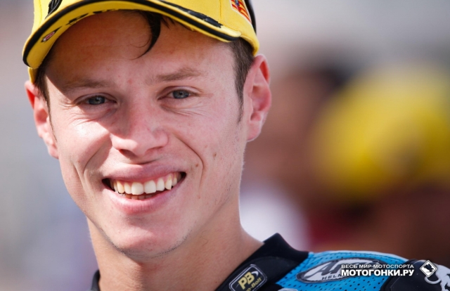 Рабат выиграл 100-ю гонку Moto2 и отсрочил инаугурацию Зарко title=