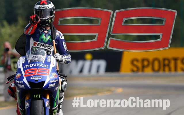 Хорхе Лоренцо выиграл 3-й титул в MotoGP в #ValenciaGP title=