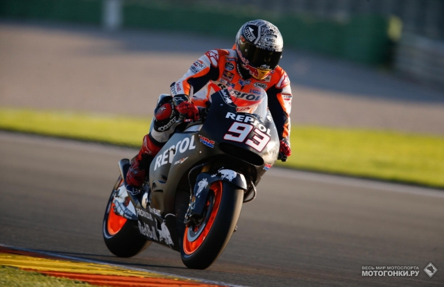 MotoGP: Итоги первого дня официальных тестов 2016 в Валенсии title=