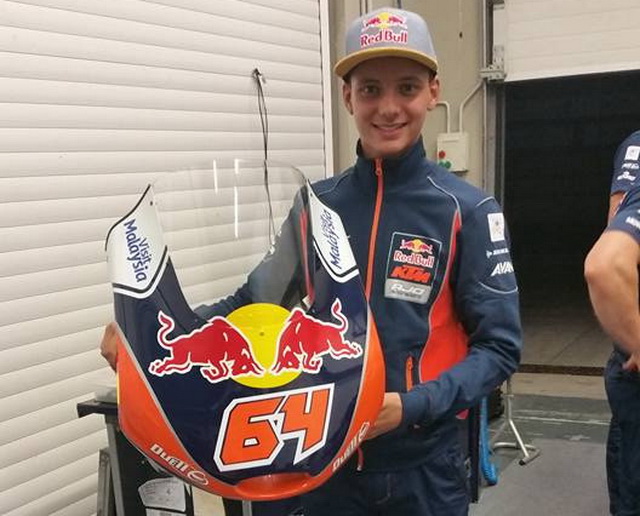 Moto3: Бо Бендснайдер приступил к работе в Red Bull KTM Ajo title=
