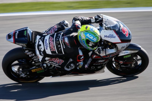 Moto2: у Зарко лучшее время на тестах в Валенсии title=