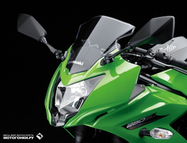 EICMA-2015: Kawasaki Ninja 250 вернулся в модельный ряд title=