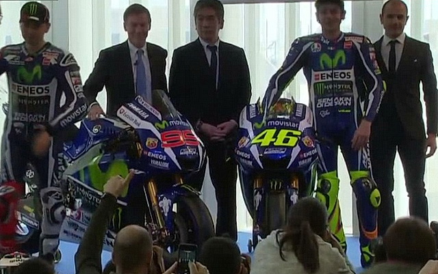 MotoGP: Презентация Yamaha YZR-M1 2016 (видео) title=