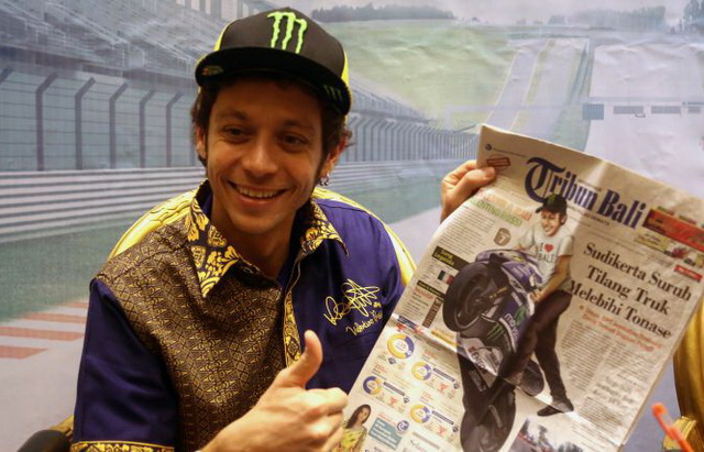Валентино Росси: прибытие MotoGP в Индонезию неизбежно title=
