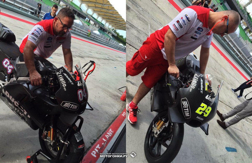 MotoGP - Первые тесты сезона-2016 - IRTA Sepang: Ducati Desmosedici GP16 готовят к решающему тесту MotoGP - Первые тесты сезона-2016 - IRTA Sepang: Ducati Desmosedici GP16 готовят к решающему тесту
