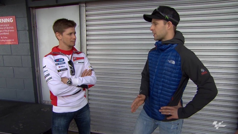 MotoGP - Вторые тесты сезона-2016 - IRTA Phillip Island: дорогие гости в паддоке - Кейси Стоунер и чемпион WSBK Джонатан Рэй MotoGP - Вторые тесты сезона-2016 - IRTA Phillip Island: дорогие гости в паддоке - Кейси Стоунер и чемпион WSBK Джонатан Рэй