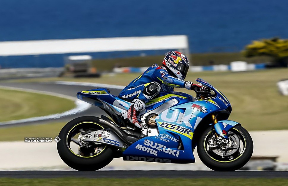 MotoGP: Виньялес и Suzuki GSX-RR самые быстрые на тестах IRTA Phillip Island title=