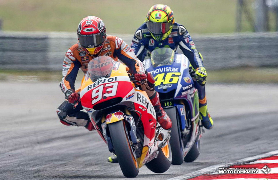 MotoGP: Brembo сравнивает стили торможения Валентино Росси и Маркеса title=