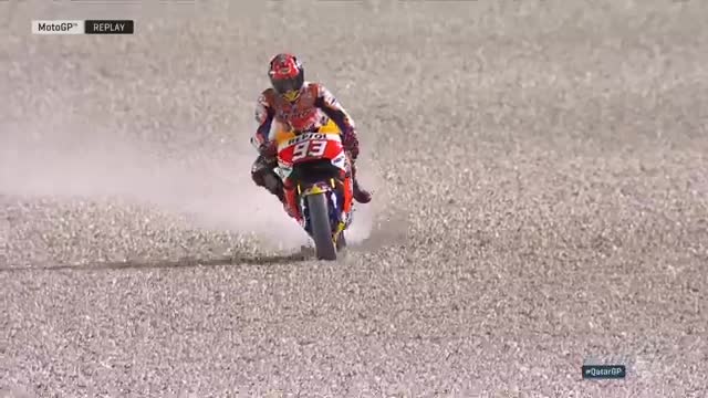 MotoGP Видео: ахтунг для Лоренцо и нелепая отработка старта Маркесом title=