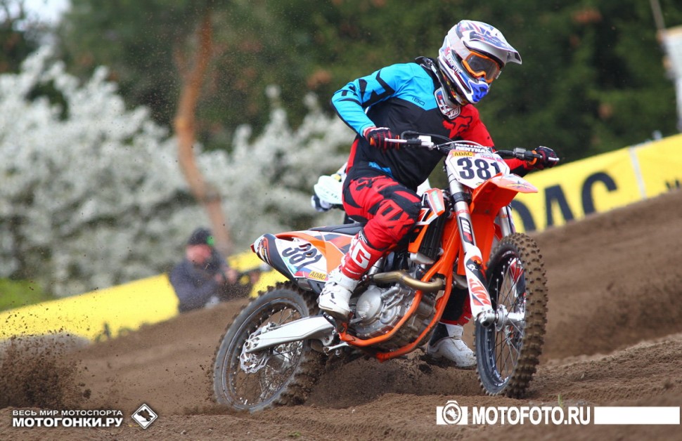 ADAC MX Masters, Drehna, 1 round: Игорь Томин, №381, Garin MX Sports ADAC MX Masters, Drehna, 1 round: Игорь Томин, №381, Garin MX Sports