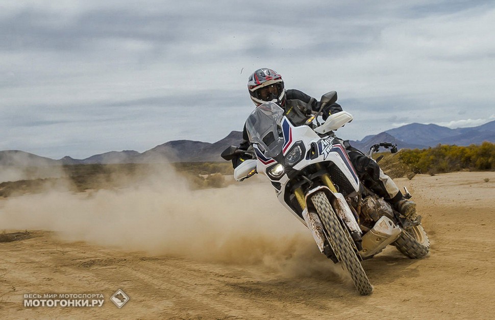 Тест-драйв Honda CRF1000D Africa Twin: для горячих голов американцы специально снимают вот такие красивые кадры - да, он это может! Тест-драйв Honda CRF1000D Africa Twin: для горячих голов американцы специально снимают вот такие красивые кадры - да, он это может!