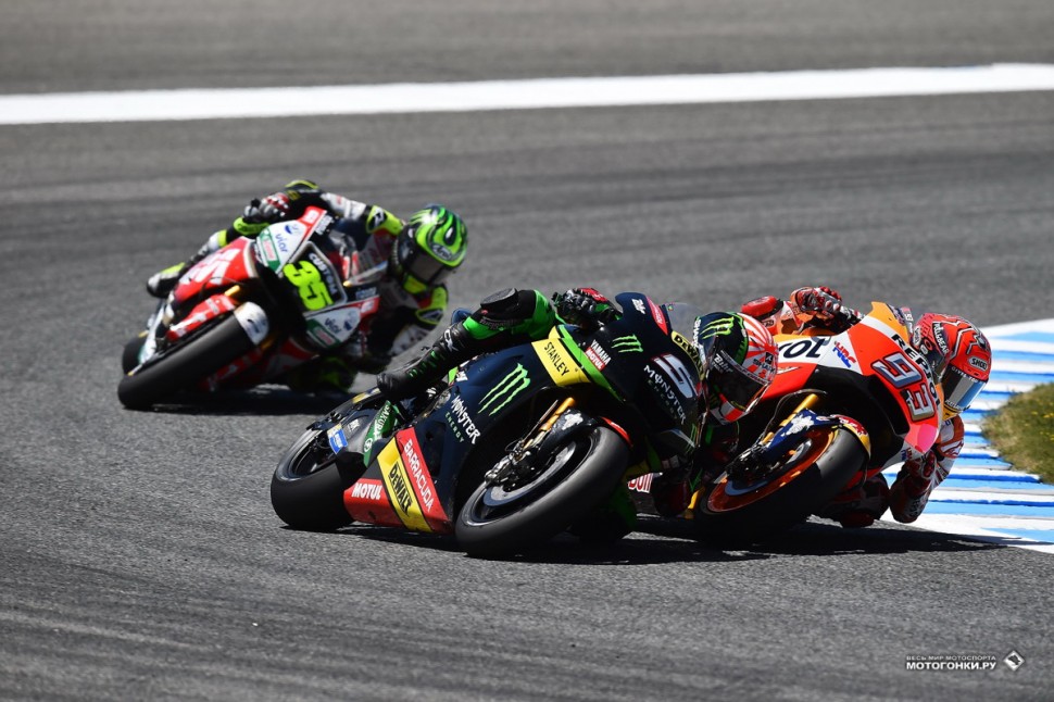 MotoGP: SpanishGP - Гран-При Испании 2017: Атака зарко на Маркеса прошла успешно! Марк решительно против такого положения дел MotoGP: SpanishGP - Гран-При Испании 2017: Атака зарко на Маркеса прошла успешно! Марк решительно против такого положения дел