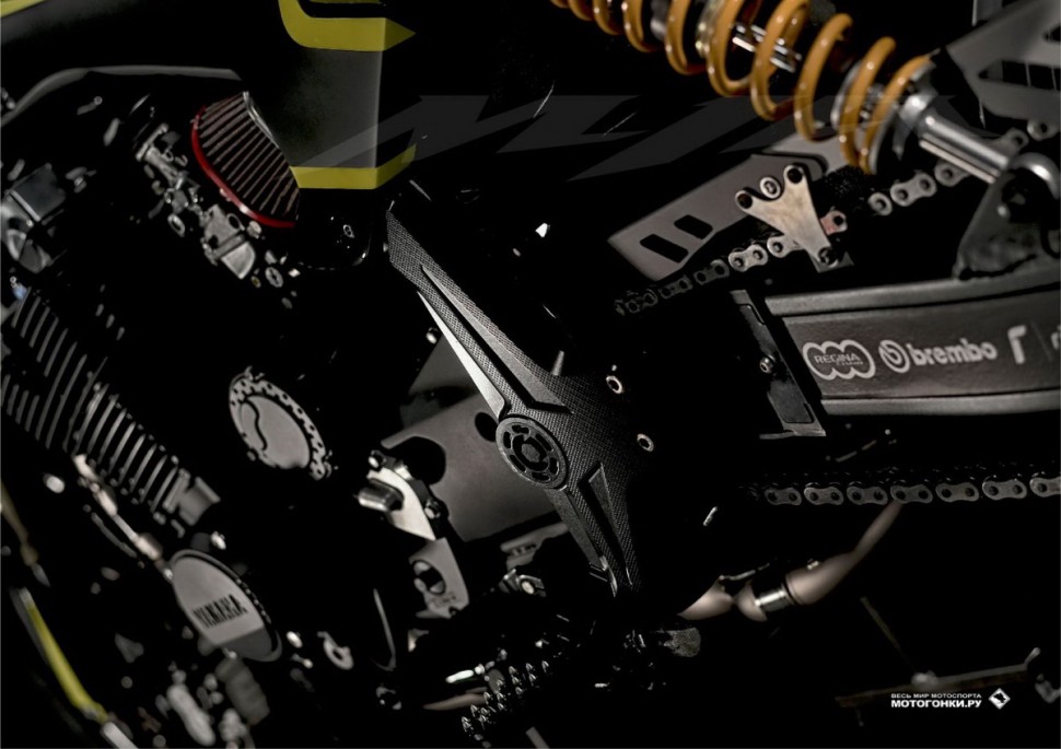 Миланский Мотосалон EICMA-2017: спорт-кастом Валентино Росси - Yamaha MYA VR46 в деталях Миланский Мотосалон EICMA-2017: спорт-кастом Валентино Росси - Yamaha MYA VR46 в деталях