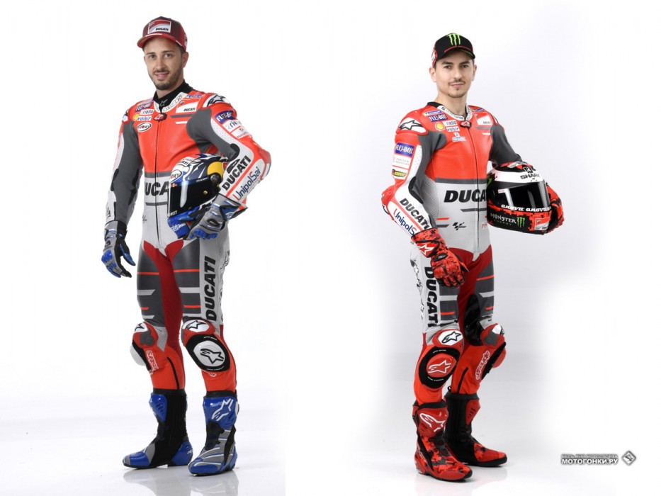 MotoGP - Ducati Desmosedici GP18: Андреа Довициозо и Хорхе Лоренцо в новых цветах MotoGP - Ducati Desmosedici GP18: Андреа Довициозо и Хорхе Лоренцо в новых цветах