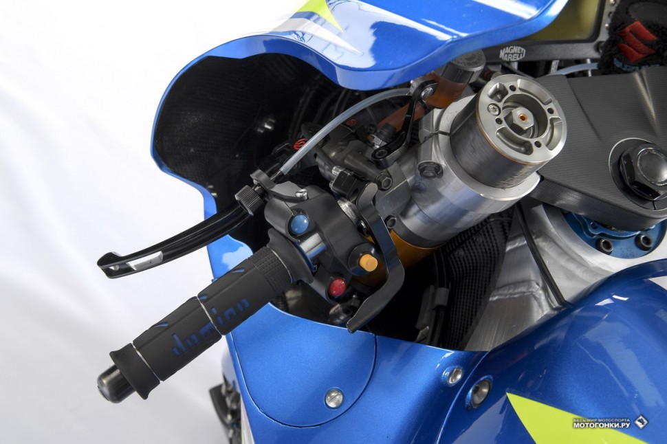 MotoGP - Suzuki GSX-RR (2018): левый пульт - кнопки смены карт зажигания на лету MotoGP - Suzuki GSX-RR (2018): левый пульт - кнопки смены карт зажигания на лету