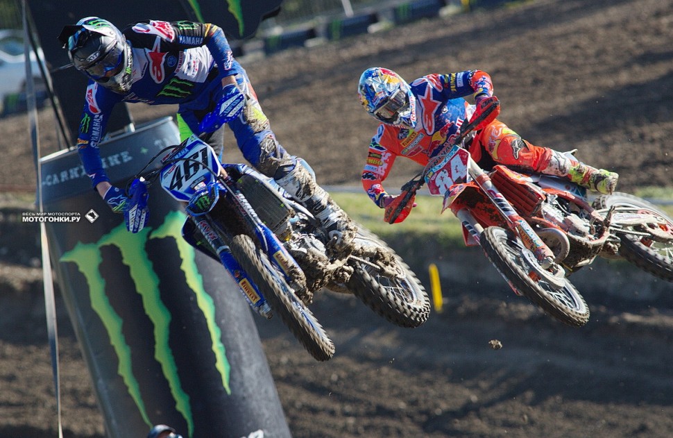 MXGP of Russia - Джеффри Херлингс переходит в атаку в битве за поул-позицию Гран-При России по мотокроссу 2018 MXGP of Russia - Джеффри Херлингс переходит в атаку в битве за поул-позицию Гран-При России по мотокроссу 2018