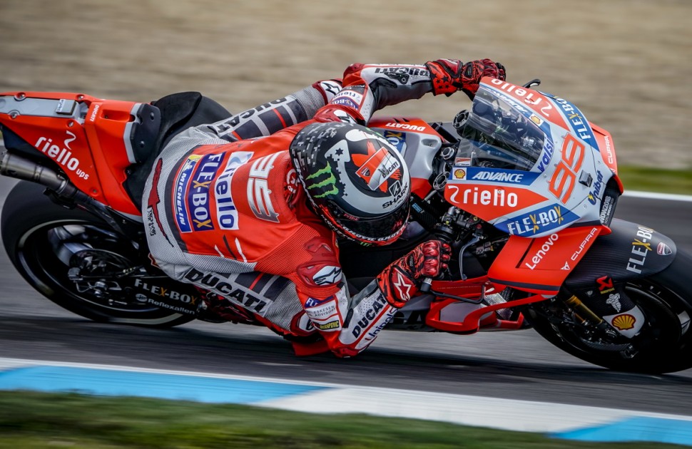 MotoGP - SpanishGP 2018: Хорхе Лоренцо получил большой апгрейд для своего GP18 в Хересе MotoGP - SpanishGP 2018: Хорхе Лоренцо получил большой апгрейд для своего GP18 в Хересе