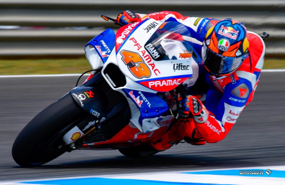 MotoGP: Джек Миллер - быстрейший из саттелитов Ducati в первый день SpanishGP 2018 MotoGP: Джек Миллер - быстрейший из саттелитов Ducati в первый день SpanishGP 2018