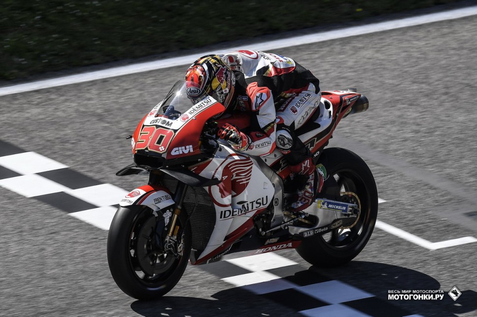 MotoGP ItalianGP - Гран-При Италии 2019: Такааки Накагами становится быстрейшим Honda после Маркеса MotoGP ItalianGP - Гран-При Италии 2019: Такааки Накагами становится быстрейшим Honda после Маркеса