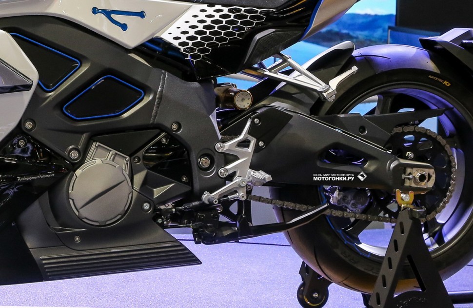 EICMA-2019 - Миланский Мотосалон: электродвигатель KYMCO RevoNEX с нормальной, 6-скоростной МКПП EICMA-2019 - Миланский Мотосалон: электродвигатель KYMCO RevoNEX с нормальной, 6-скоростной МКПП