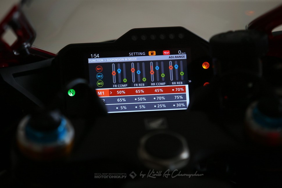 Honda CBR1000RR-R Fireblade SP (2020) - точная настройка вилки и амортизатора S-EC, 20 кликов у каждого Honda CBR1000RR-R Fireblade SP (2020) - точная настройка вилки и амортизатора S-EC, 20 кликов у каждого