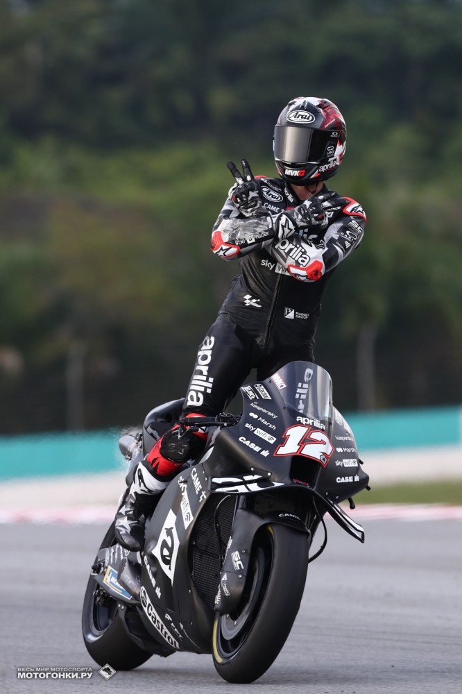 MotoGP IRTA Sepang - Sepang International Circuit: Маверик Виньялес, Aprilia Racing MotoGP IRTA Sepang - Sepang International Circuit: Маверик Виньялес, Aprilia Racing