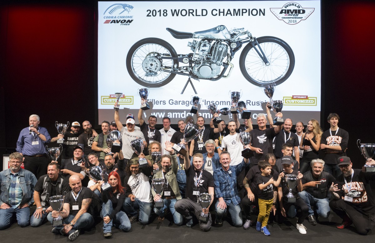 AMD World Championship of Custom Bike Building 2018: впервые российский кастомайзер - Дмитрий Голубчиков - чемпион мира! AMD World Championship of Custom Bike Building 2018: впервые российский кастомайзер - Дмитрий Голубчиков - чемпион мира!