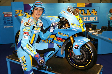 Suzuki GSV-R800 2007 и Крис Вермюлен