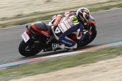 Ренди де Пюнье, LCR Honda - тест Bridgestone Battlax BT-003RS