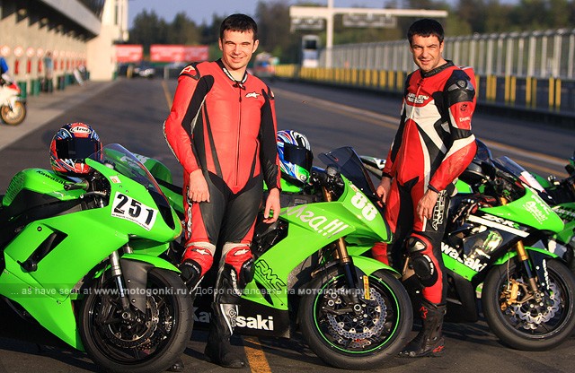 Сборная команда Kawasaki в Чемпионате России! Алга!!