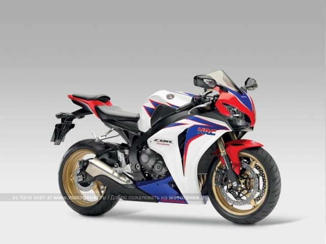 Honda CBR1000RR (2010) в расцветке HRC Tricolor