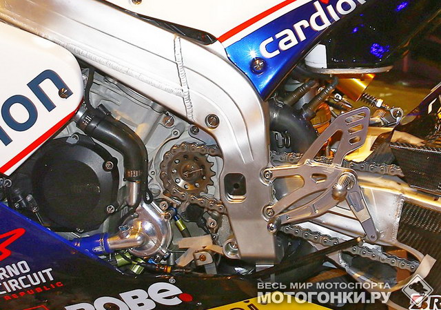 Cardion AB Aprilia ART: двигатель и шасси Cardion AB Aprilia ART: двигатель и шасси