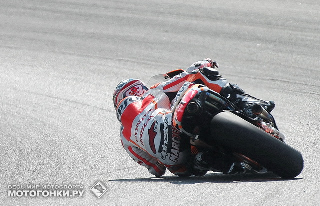 Марк Маркес ищет пределы Honda RC213V Марк Маркес ищет пределы Honda RC213V