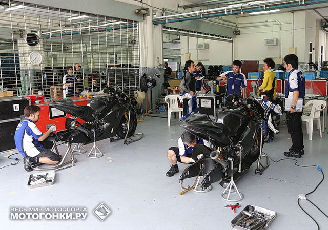 Гараж Yamaha Factory в Сепанге Гараж Yamaha Factory в Сепанге