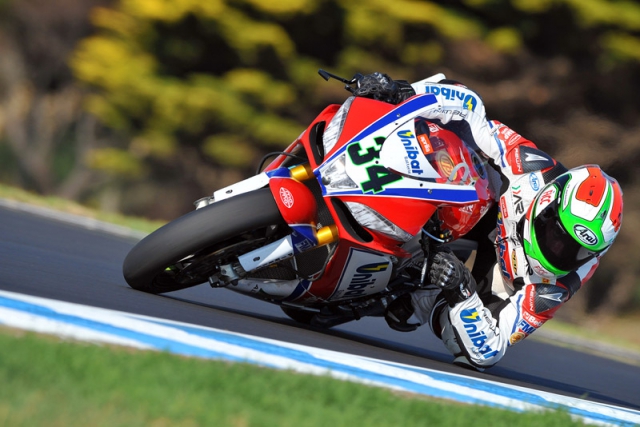 Althea Aprilia, Давиде Джулиано в Phillip Island Althea Aprilia, Давиде Джулиано в Phillip Island