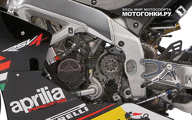 Двигатель Aprilia RSV 4 Factory SBK (2013) Двигатель Aprilia RSV 4 Factory SBK (2013)