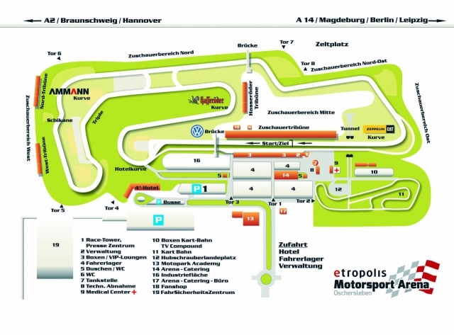 Ошерслебен, Etropolis Motorsport Arena Ошерслебен, Etropolis Motorsport Arena