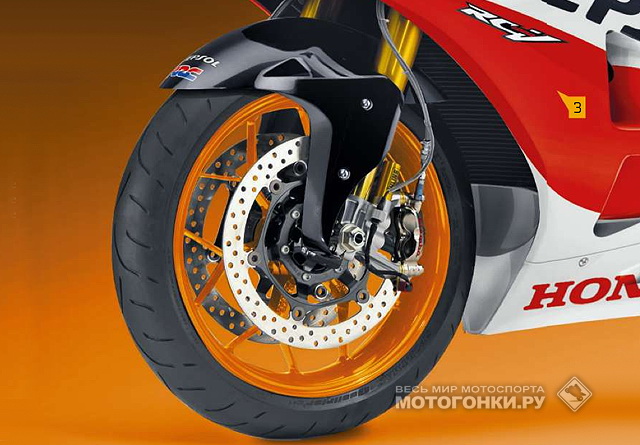 Honda RCV (2014): какие именно подвески будут в серии, пока на 100% не ясно. Здесь изображены Ohlins Honda RCV (2014): какие именно подвески будут в серии, пока на 100% не ясно. Здесь изображены Ohlins