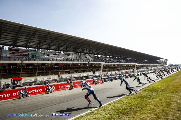 Старт Le Mans 24 Hours, FIM World Endurance, 2013 Старт Le Mans 24 Hours, FIM World Endurance, 2013