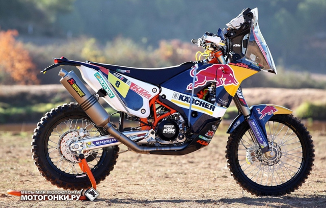 KTM 450 RALLY (2014) Рубена Фарии KTM 450 RALLY (2014) Рубена Фарии