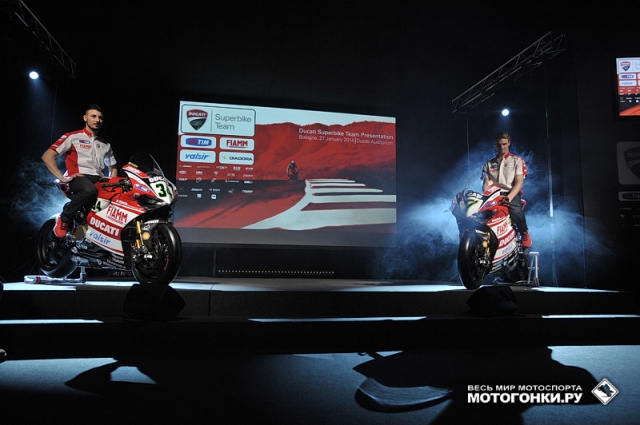 Презентация Ducati Superbike Team 2014 Презентация Ducati Superbike Team 2014
