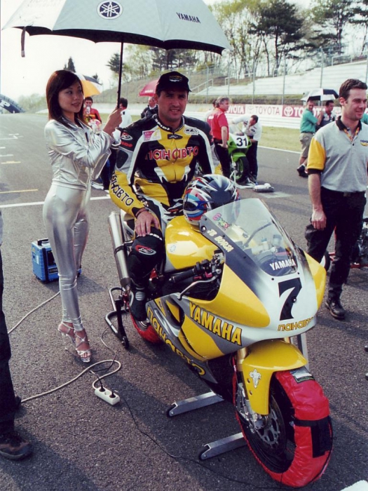 WSBK: Хуан Борха, команда PANAVTO Yamaha, 2001 год WSBK: Хуан Борха, команда PANAVTO Yamaha, 2001 год