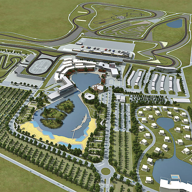 Проект Kazakhstan Motorcity от Tilke Design Проект Kazakhstan Motorcity от Tilke Design