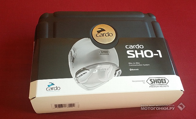 Тест: мотогарнитура CARDO SHO-1 для шлемов SHOEI Тест: мотогарнитура CARDO SHO-1 для шлемов SHOEI