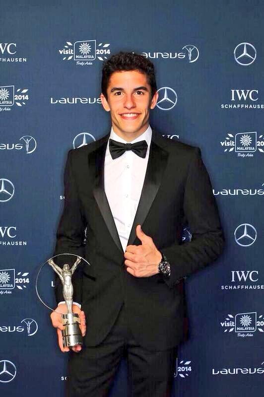 Марк Маркес - Прорыв 2013 года по версии Академии Лореуса (Laureus World Sports Awards) Марк Маркес - Прорыв 2013 года по версии Академии Лореуса (Laureus World Sports Awards)