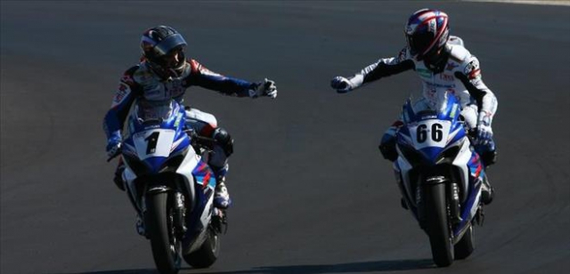 Схватки Списа с Младиным в AMA Superbike были жаркими Схватки Списа с Младиным в AMA Superbike были жаркими
