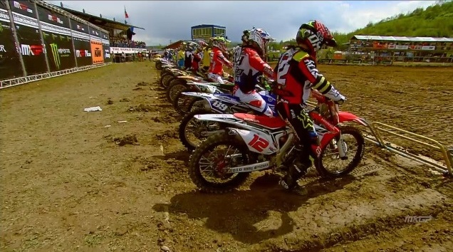 старт первого заезда MXGP старт первого заезда MXGP