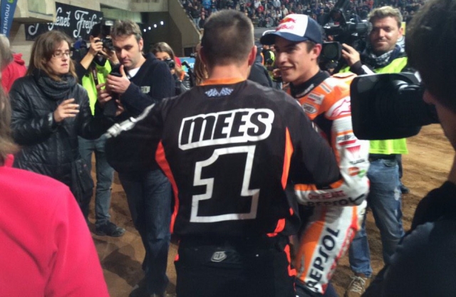 Марк Маркес в суперфинале превзошел действующего чемпиона AMA Pro Flat Track Джареда Мииса Марк Маркес в суперфинале превзошел действующего чемпиона AMA Pro Flat Track Джареда Мииса