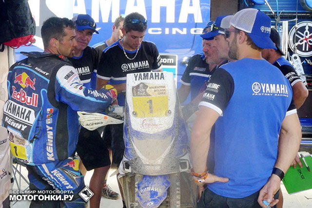 Сирилу Депре не удалось взять Дакар наскоком, пересев на Yamaha Сирилу Депре не удалось взять Дакар наскоком, пересев на Yamaha